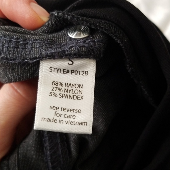 Gray maternity jeggings - Picture 5 of 7